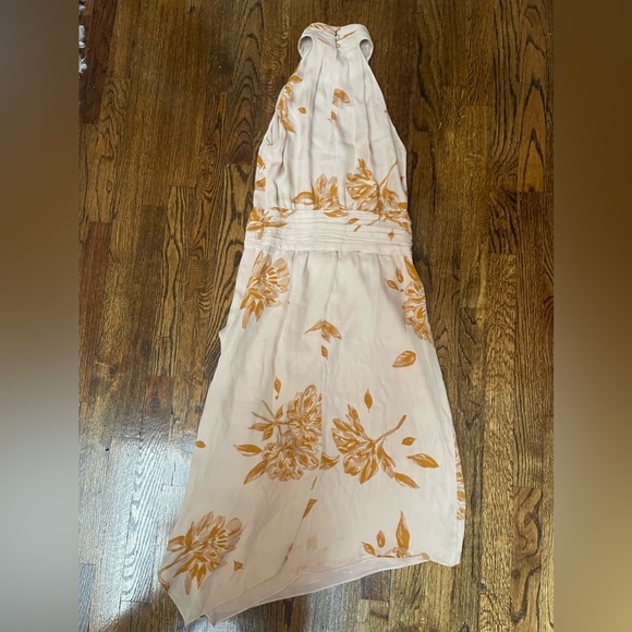 Joie pink and floral high neck dress - Picture 2 of 2